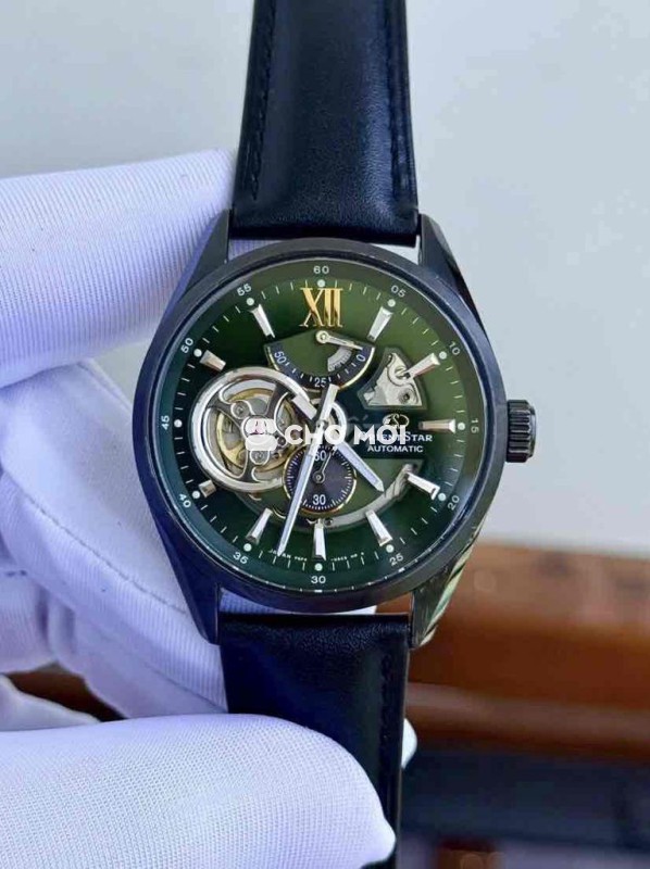 Đồng hồ Orienr Star mặt xanh bản giới hạn 500c
