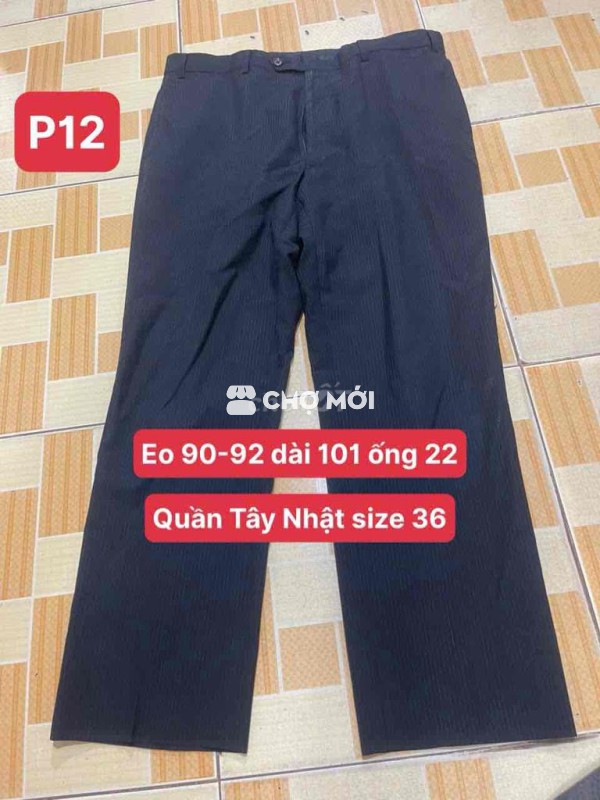 3 quần Tây Nhật size nhu hình. 100k 1c