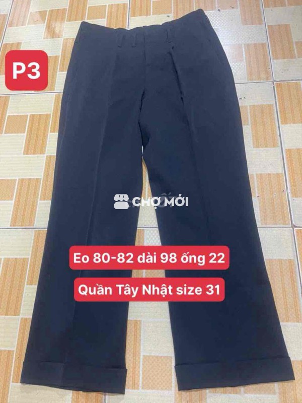 5 Quần Tây Nhật size nhu hinh 100k 1c