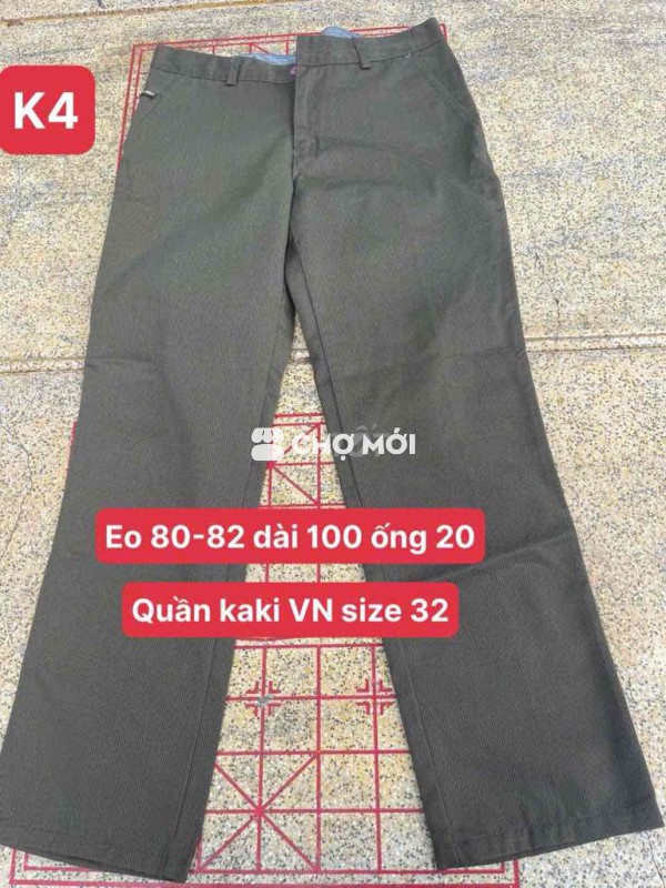 3 quần kaki size nhu hinh