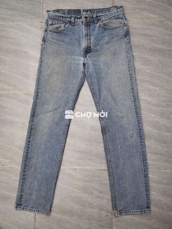 Quần jeans Levis 505 SelvedgeMade USVin90s size 34