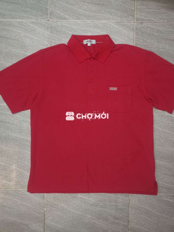 Áo polo tay ngắn Kenzo Golf 05 RedBasic Lux form L