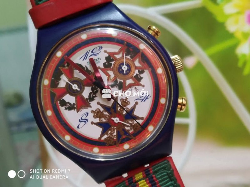thanh lý nhanh Swatch 6 kim giá 800k