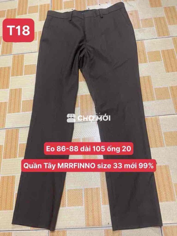 Quần Tây MRRFINNO mới 99 % size 33