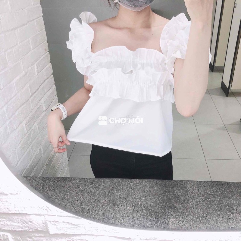 [Dọn shop] Áo dây bèo mặc nhiều kiểu