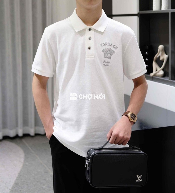 Áo Polo Nam VS Trắng Cao Cấp