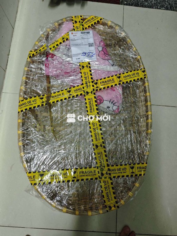 Nôi tre chống gù cho bé