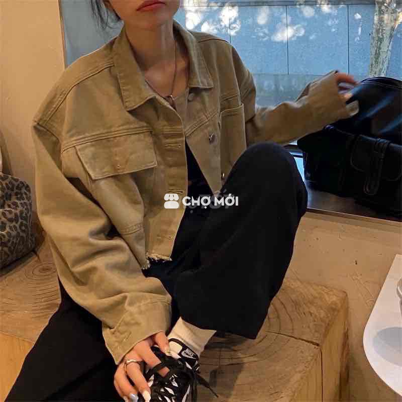 áo khoác jeans