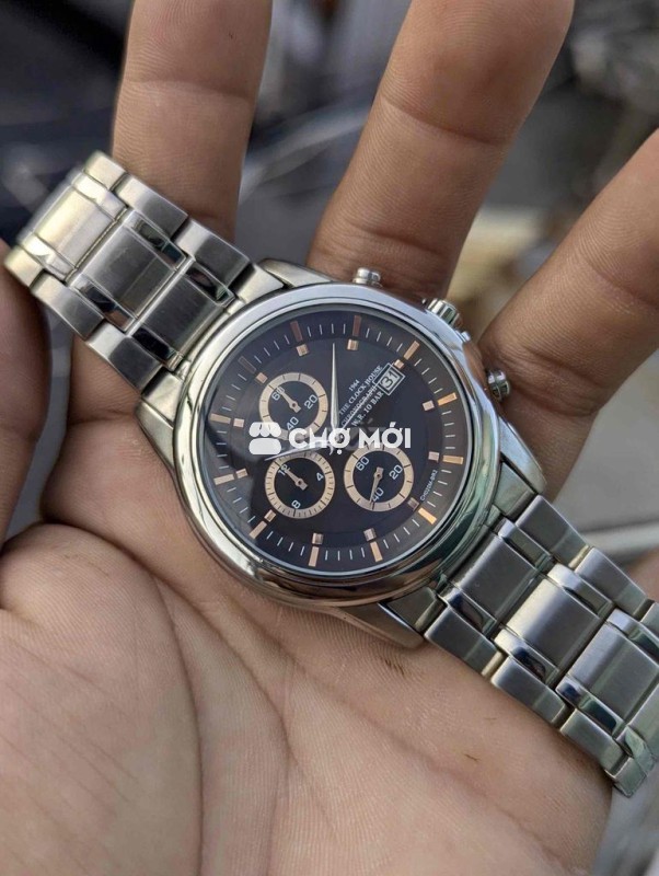 đồng hồ The Clock house chronograph full thép