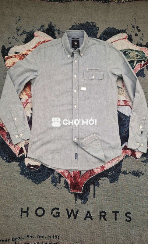 Sơmi tay dài G Star size M slim fit