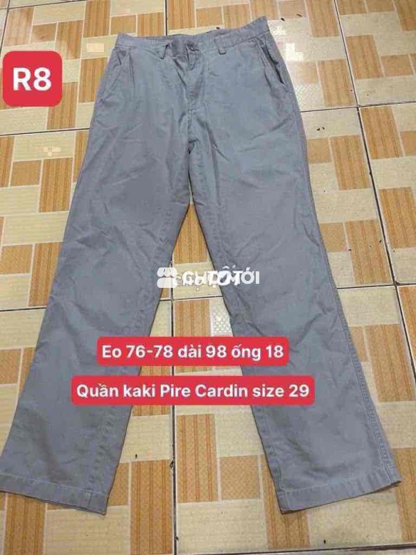 Quần kaki Pire Cardin size 29