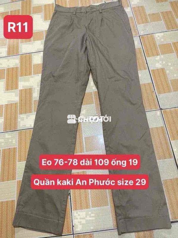 Quần kaki An Phước size 29