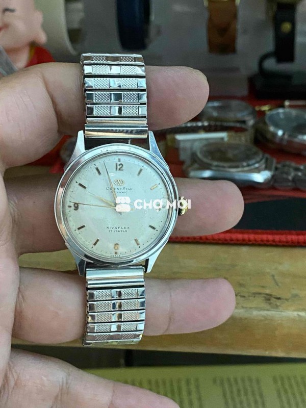 Orient star cổ cótt tay 17j sz 34mm