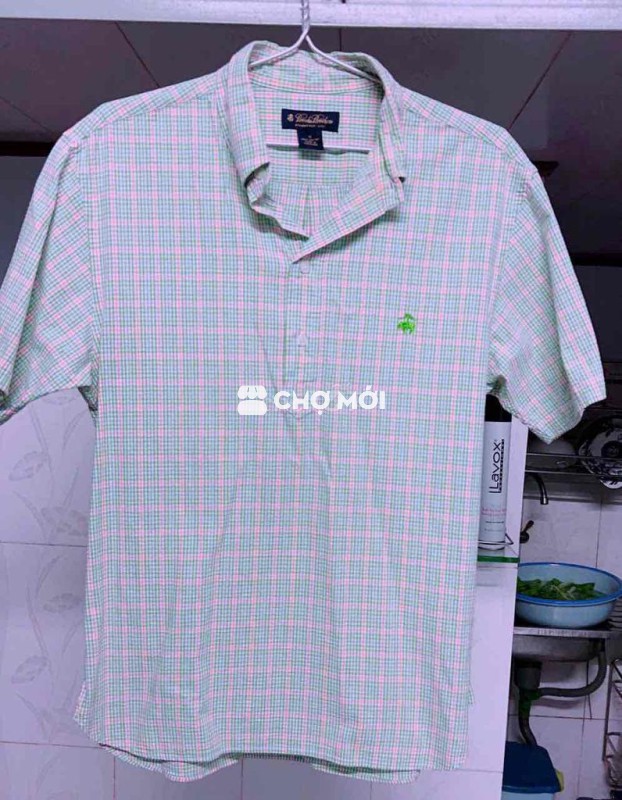 áo sơ mi nam hiệu chi tiết hãng
