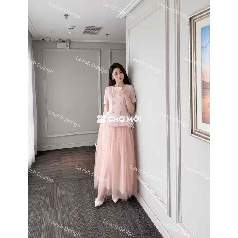 Set đồ Lavish Design hồng nhạt