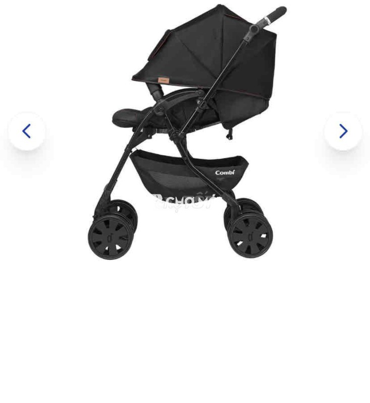 xe đẩy Combi Crossgo, gấp gọn, 4 bánh quay tự đông