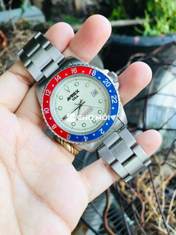 đồng hồ nam AVIREX Mỹ size 40mm