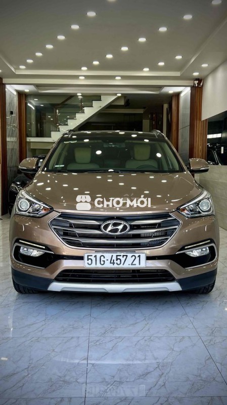 HYUNDAI SANTAFE 2017 máy dầu bản FULL OPTION.