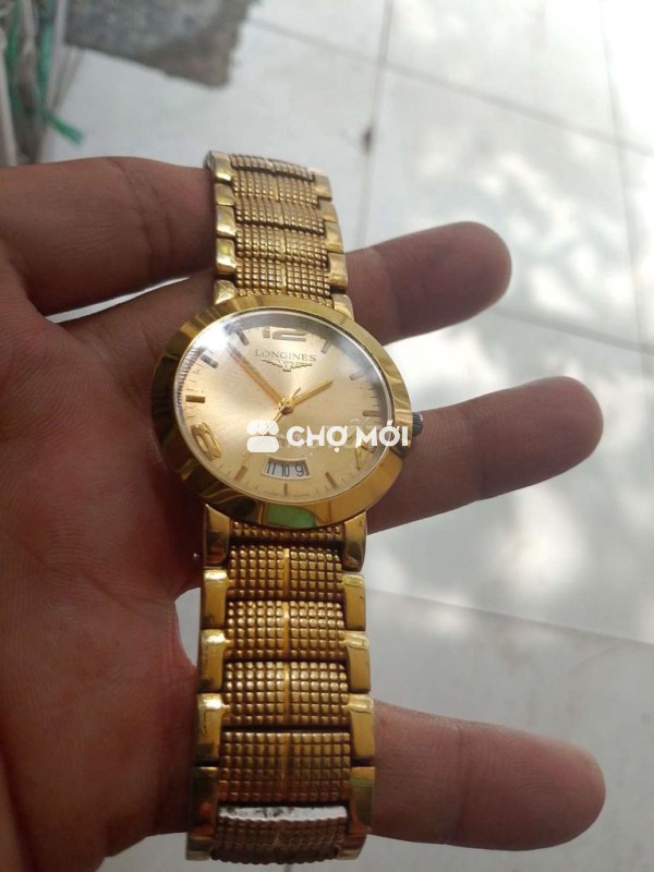 Longines nhật,full vàng,size38