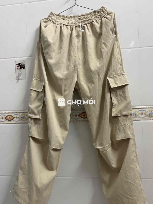 Quần kaki nam nữ unisex có túi