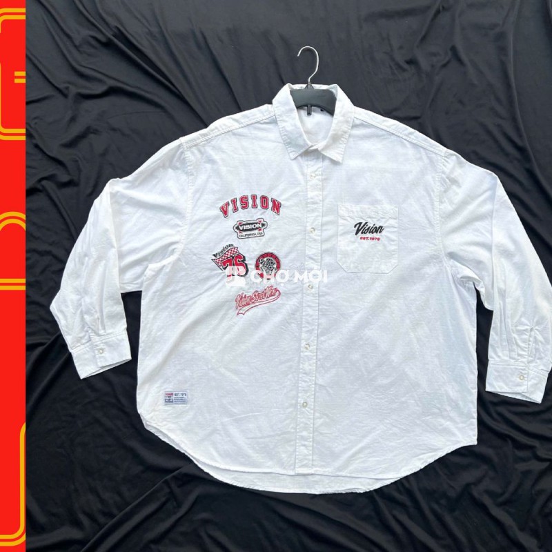 ⚡ÁO SƠMI VISION STREET WEAR - SIZE 110-120kg