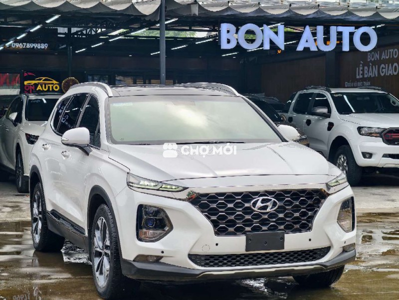 Hyundai Santafe 2020 Premium . Trắng