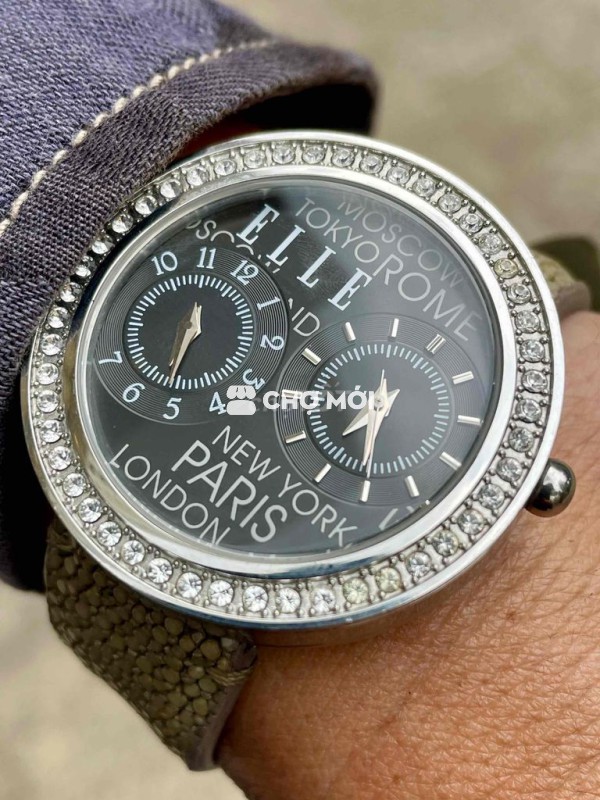 ELLE dualtime sz 40mm chuẩn hãng