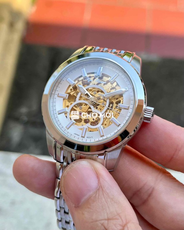 Đồng hồ Olym pianus skeleton như mới