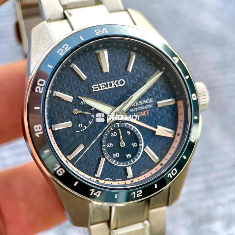 Seiko Sharp Edged GMT cực hiếm