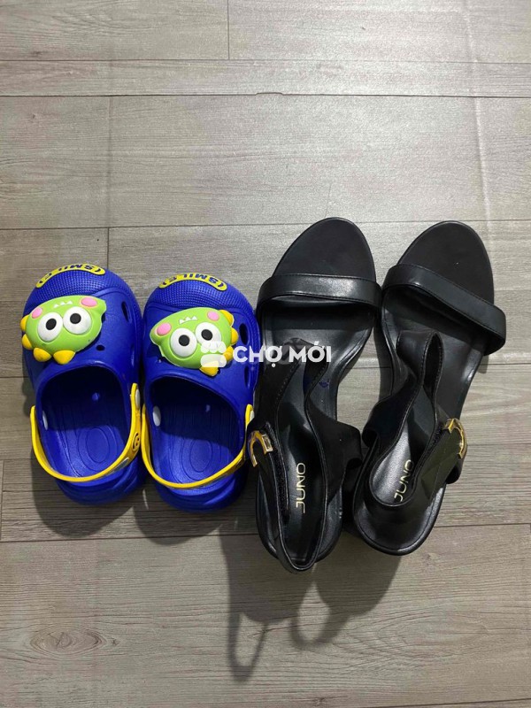 Dép sục cho bé và sandan cho mẹ