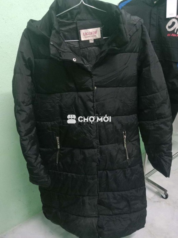 Áo khoác phao dáng dài