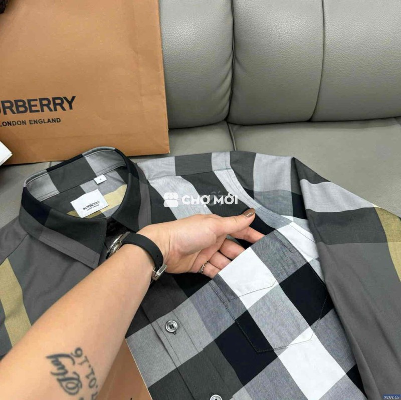Áo sơ mi Burberry nam cao cấp