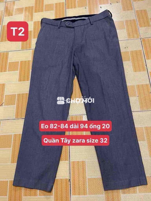 5 quần Tây zara size 32