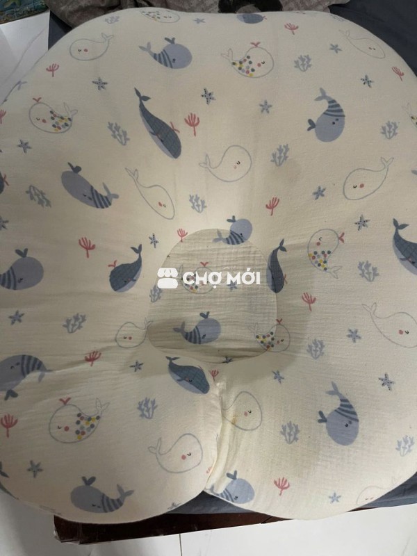 Gối chống trào ngược Emoon + vỏ gối