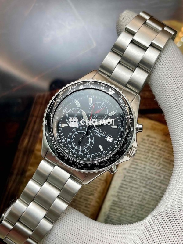 Seiko pilot Flightmaster 7 kim, mới fullbox