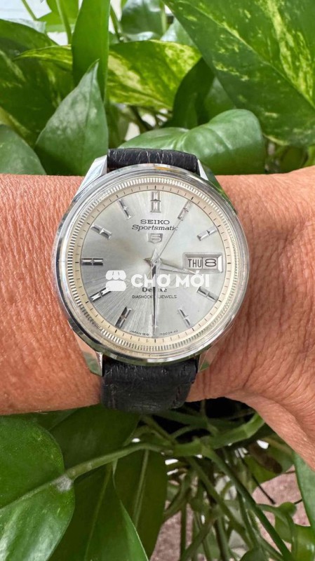 Seiko Sportsmatic deluxe( cá heo) auto 25 ruby