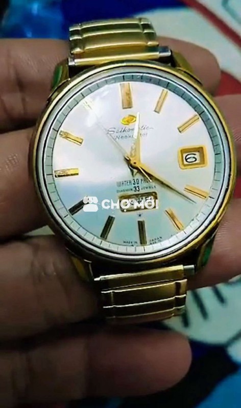 ĐỒNG Hồ SƯU TẦM BỌC VÀNG CƠ CỔ SEIKO 30 JEWELS ĐẸP