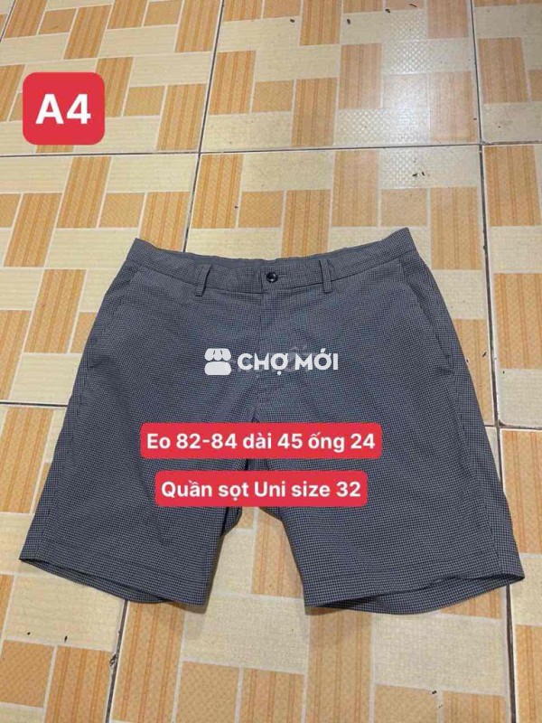 Quần Sọt Uni size 32