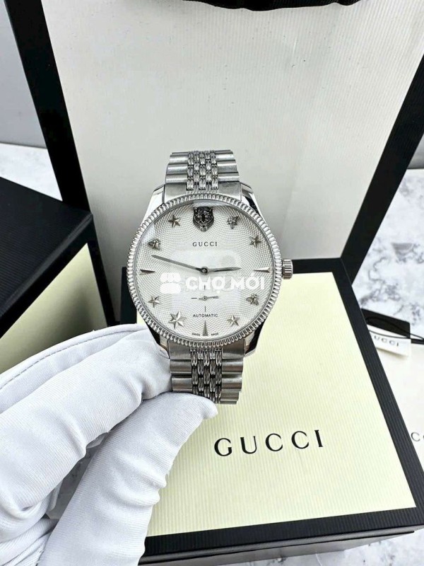 Đồng hồ G.ucci Automatic Nam, thép không gỉ