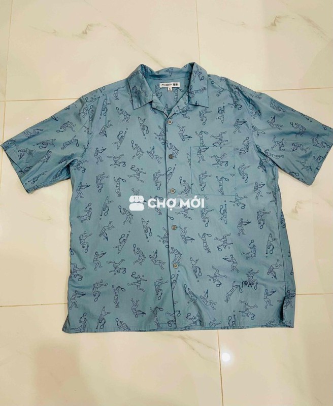 Dọn tủ áo sơ mi ngắn tay uniqlo chưa mặc lần nào