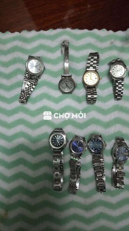 Đồng hồ Citizen, Seiko nữ, kim loại