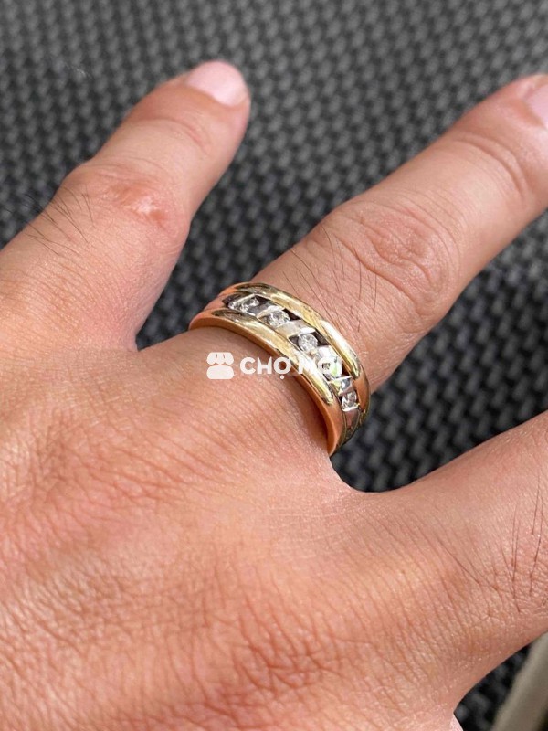 Vàng 14K Kim Cương Ngoại ni 18.6