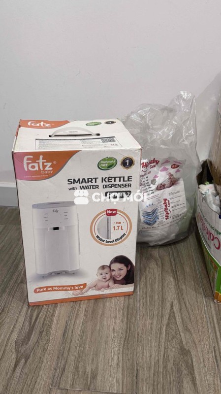 Bình đun và hâm nước pha sữa thông minh Fatzbaby
