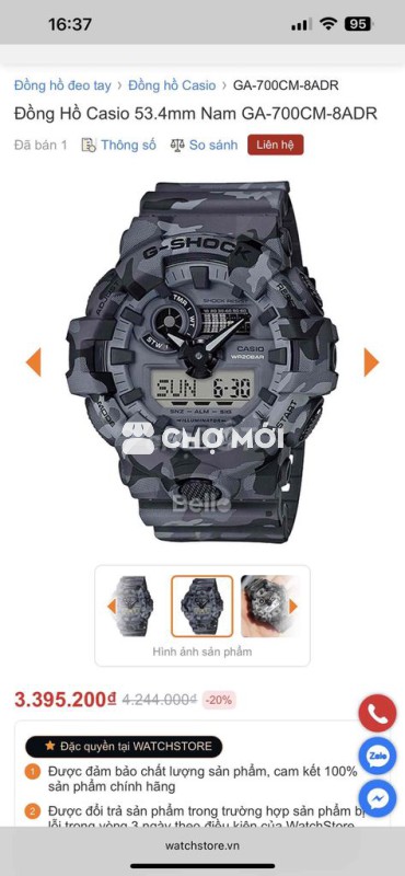 Đồng Hồ Casio G-Shock