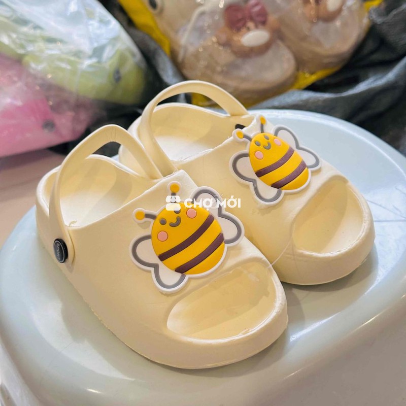 Dép nhựa eva hình ong cho bé
