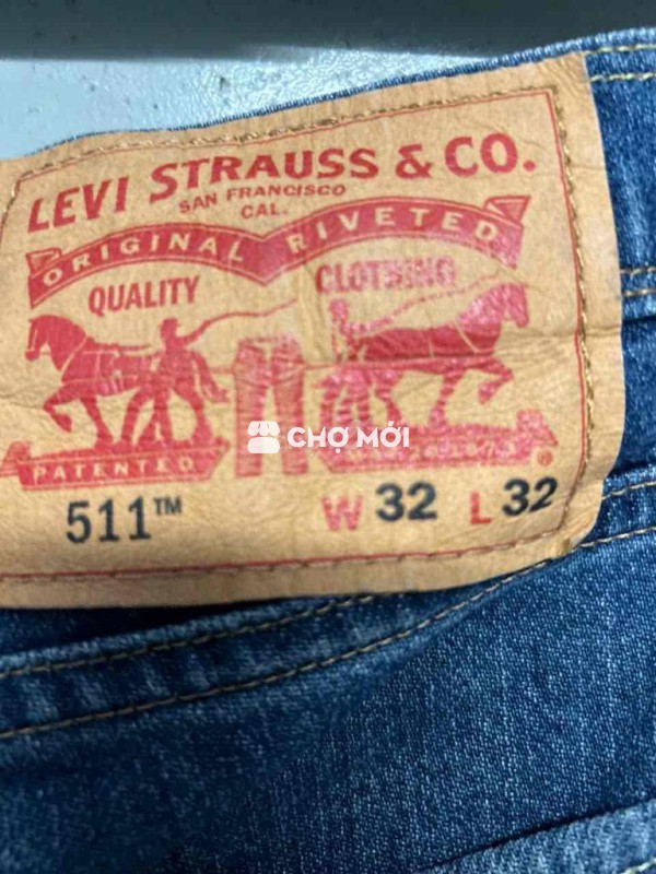 quần jean nam hiệu Levi's chính hãng
