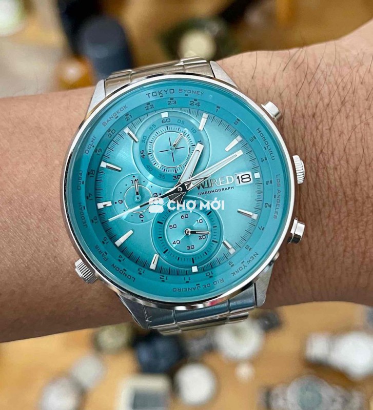 Đồng Hồ Wired chính hãng pin kim trôi full Hộp sổ.