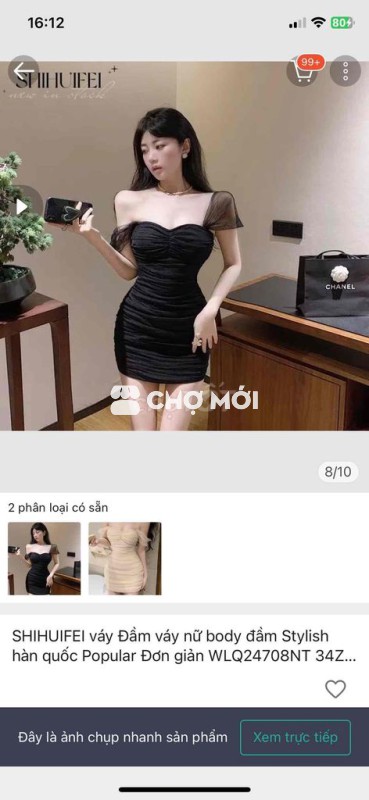 đầm trễ vai tôn dáng sexy