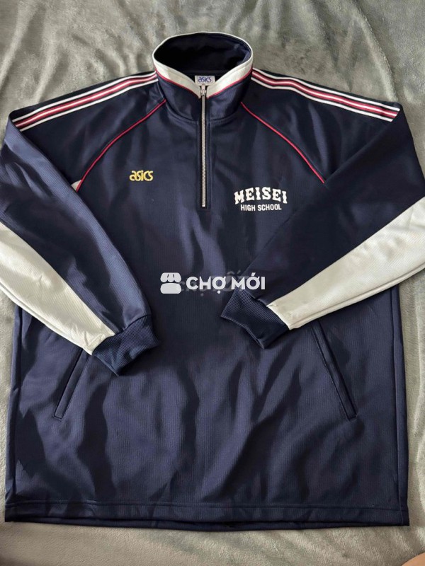 Áo thun tay dài nửa khoá ASICS