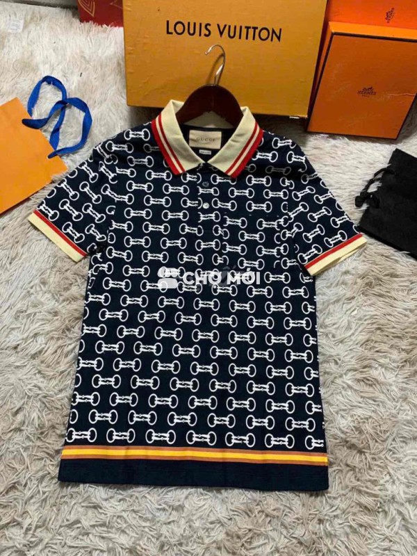 Polo GUCCI hoạ tiết rất đep